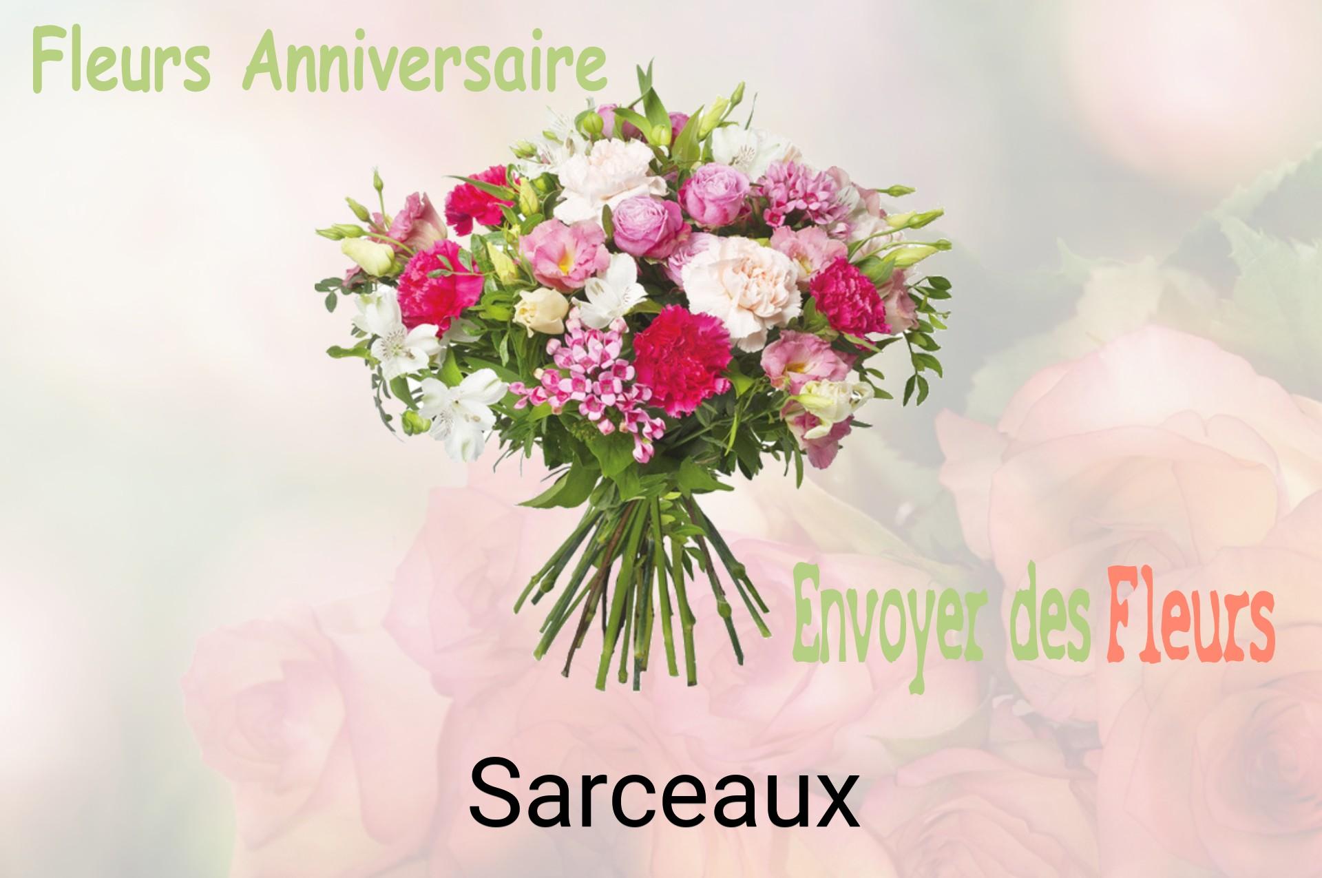 Bouquet de fleurs d’anniversaire livré à Sarceaux