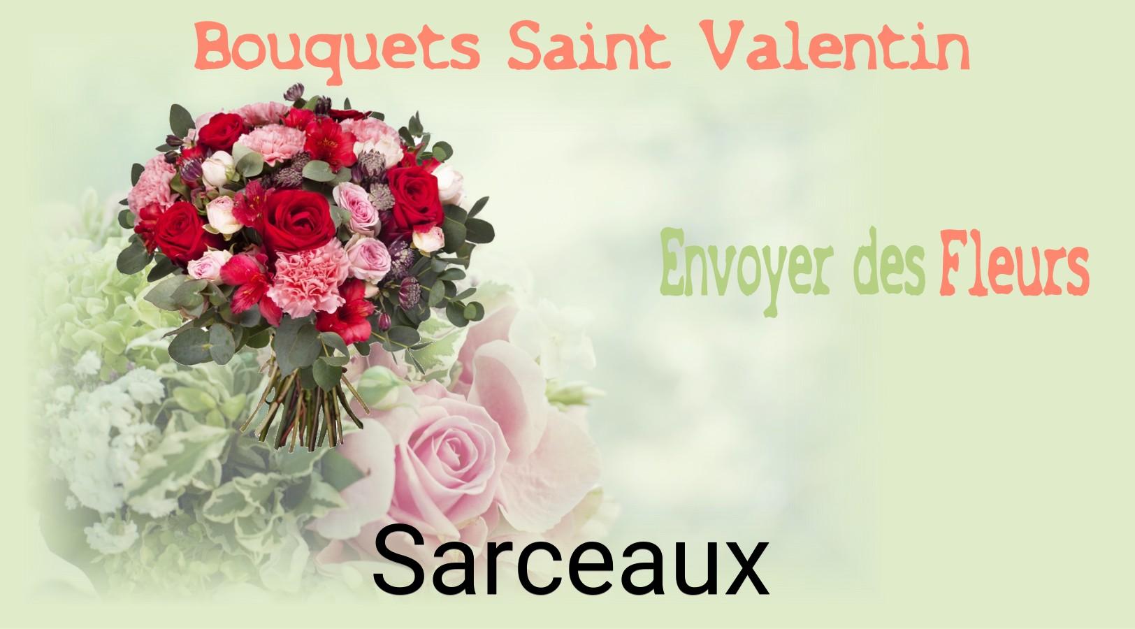 Roses de Saint-Valentin livrées à Sarceaux